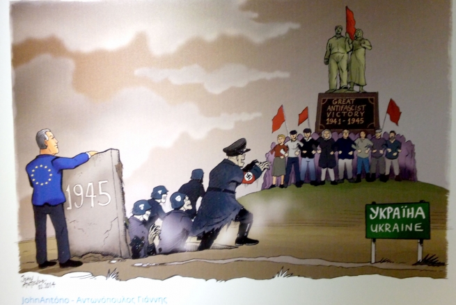 С 14 по 21 мая выставка карикатуры на Синтагме (фото)