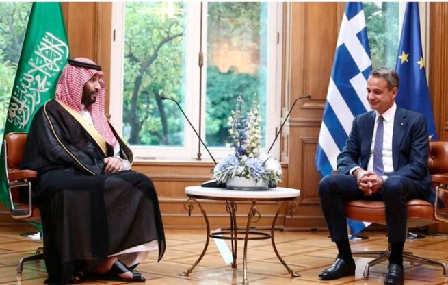 Премьер-министр Мицотакис и наследный принц Саудовской Аравии Салман подписали важное соглашение