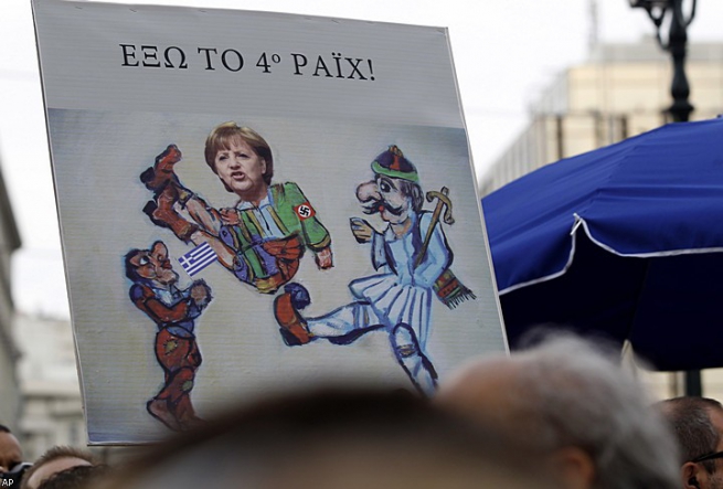 Власти Греции запретили митинги и демонстрации к приезду канцлера Меркель
