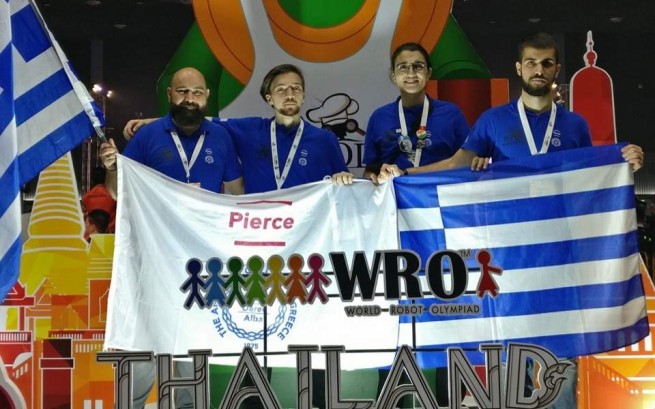 Греческие команды заняли четвертые места на  Всемирной Робототехнической Олимпиаде