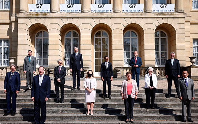 G7: Историческое соглашение о введении глобального минимального корпоративного налога в размере 15%