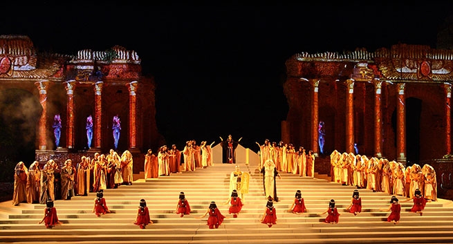 Опера Верди «Аида» в Древнем Иродио