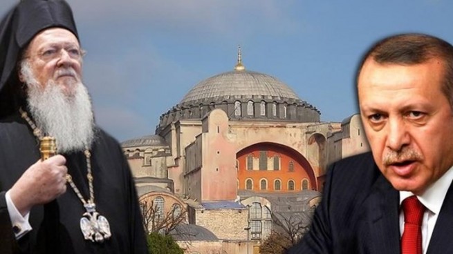  В Турции вновь зазвучали обвинения в адрес Варфоломея, которого подозревают в поддержке госпереворота в 2016 году. Фото: пресс-служба президента Турции