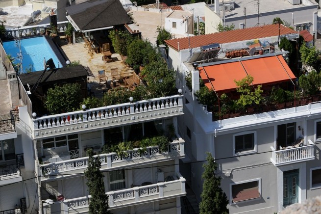 Арендная плата на недвижимость в центре  Афин значительно выросла