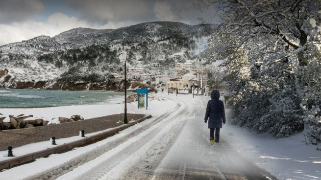 Мороз в Греции: «удивляет и карает»