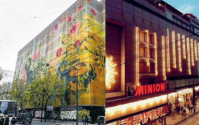 Minion: магазин в историческом здании от Folli Follie