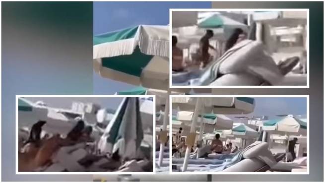 Кипр: попытка похищения на известном пляже (видео)
