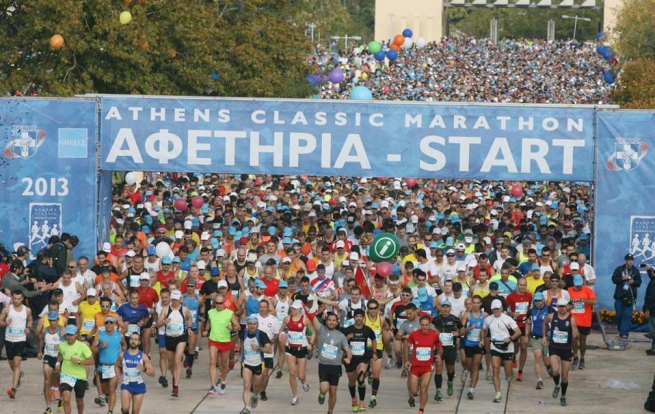 Главные дороги будут перекрыты в субботу и воскресенье для Афинского марафона