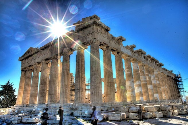 Ученые считают, что изменение климата сказывается на греческих памятниках
