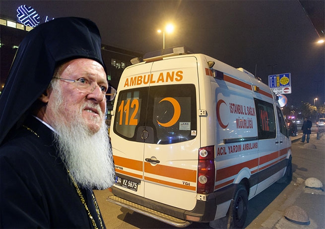 Патриарх Варфоломей попал в больницу из-за Украины?