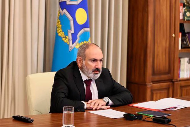 Пашинян: ОДКБ «выходит из Армении»