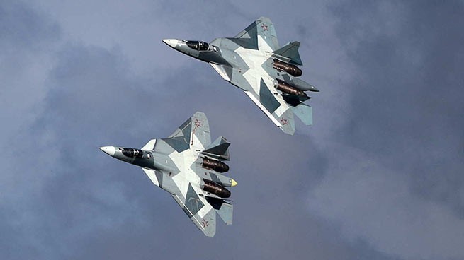 ВВС России осуществили подавление ПВО в Украине четырьмя Су-57