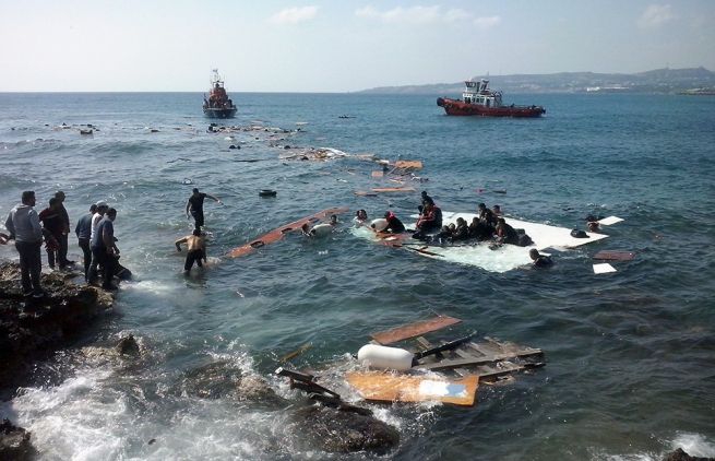Катастрофа лодки с беженцами