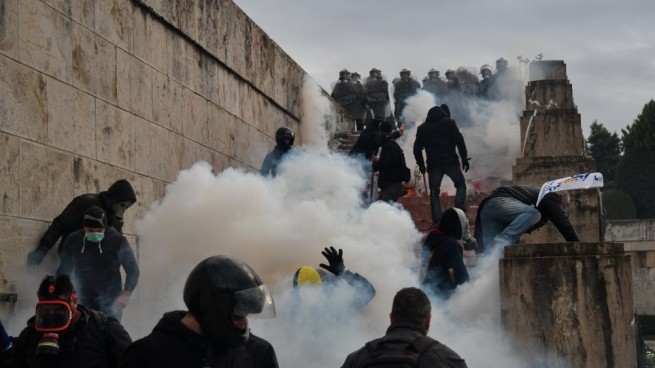 Раскрыты подробности об арестованных на митинге 21 января в Афинах