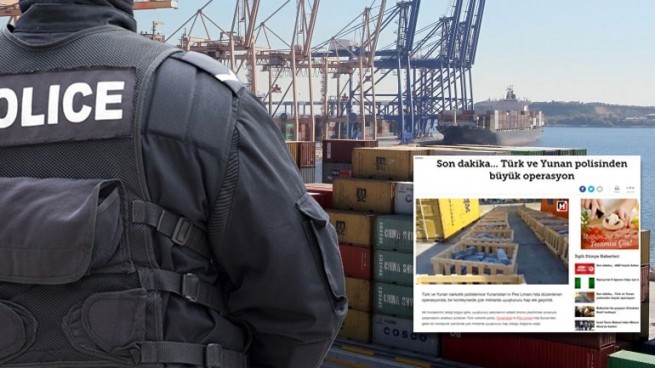 4,4 млн. таблеток "наркотика ИГИЛ" было обнаружено в порту Перамы