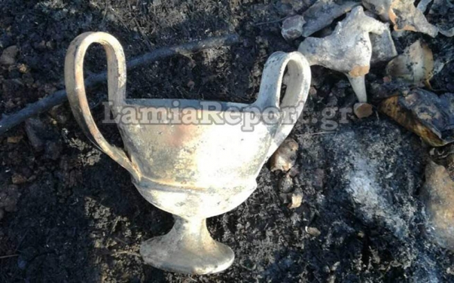 Пожарные обнаружили "добычу" черных археологов