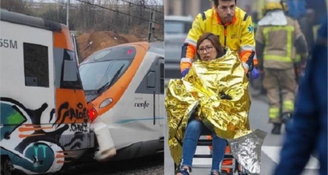 Испания: 155 человек пострадали при столкновении поездов