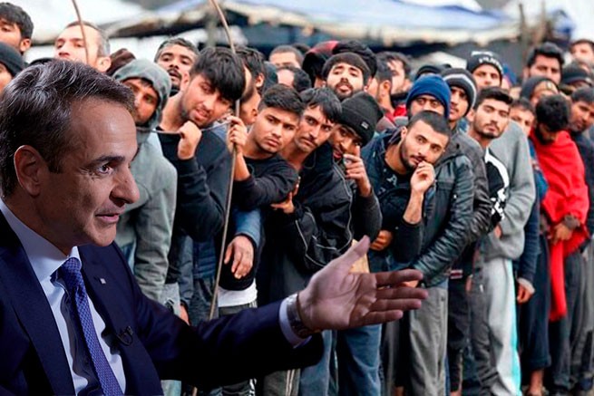 The Mitsotakis government has agreed to invite 40,000 foreigners from six countries to work in Greece.