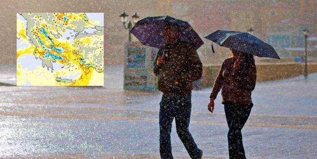 «Диомидис»: проливные дожди, перепады температур и снег
