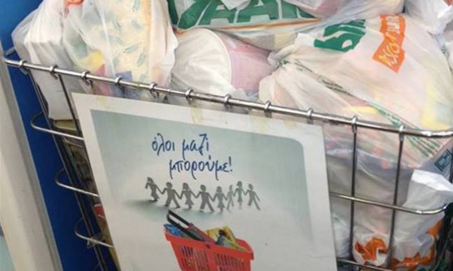 Греция: в рамках кампании «Все вместе – мы можем» собрано 4 186 455 кг продуктов