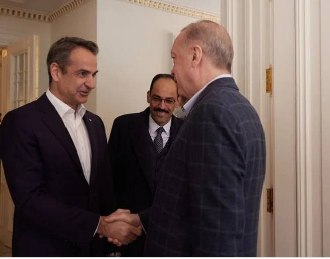 Завершилась встреча премьер-министра Греции с президентом Турции