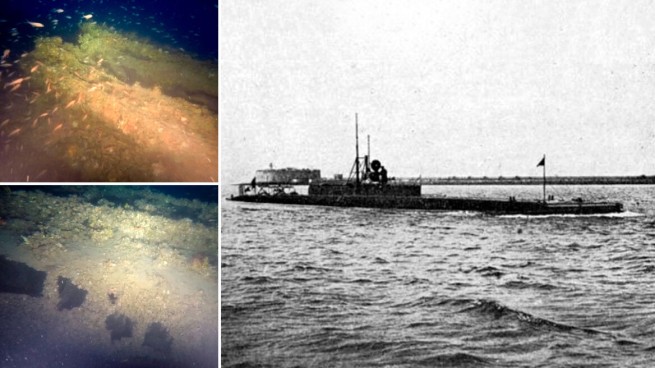 В заливе Термаикос обнаружена... подводная лодка