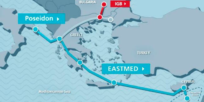 Израиль, Греция и Кипр в пику Турции строят газопровод