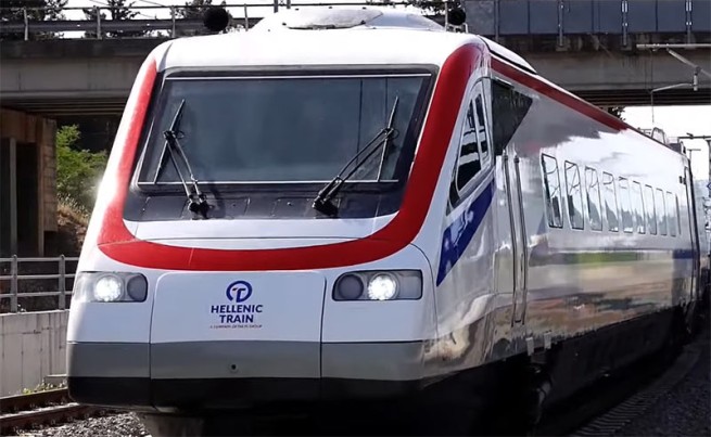 Греческая железнодорожная компания TrainOse переименована в Hellenic Train