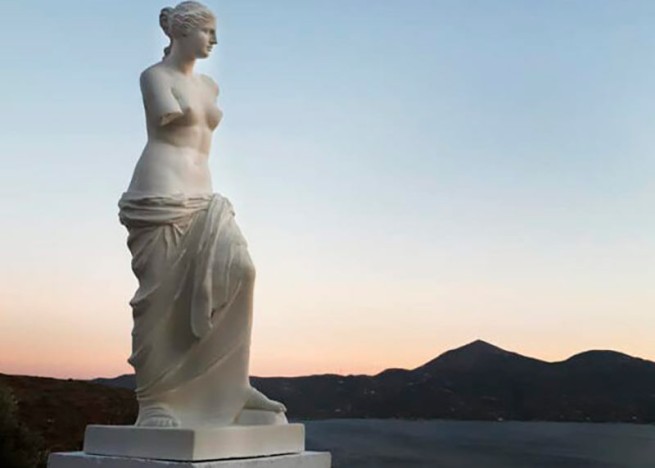 «Венера Милосская» возвращается на остров, хотя и в виде копии