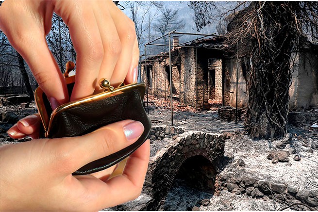 Пожары ударили по бюджету Греции