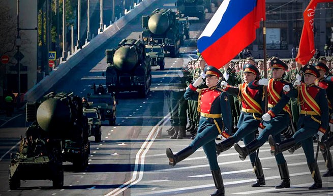 Парад на 9 мая, как демонстрация военной мощи России Западу на фоне войны в Украине