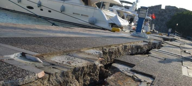 Последсивия землетрясени на острове Кос