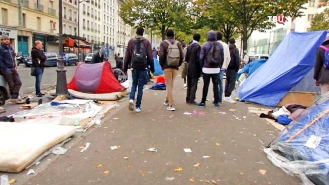 Франция: мирная эвакуация участников «Ночи солидарности»
