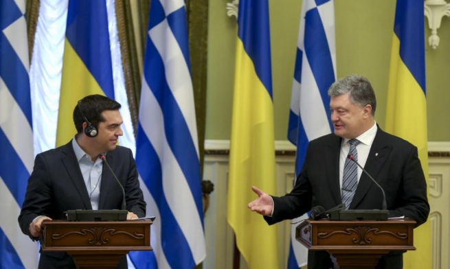 Порошенко и Ципрас договорились о проведении возобновлении работы украинско-греческой Межправительственной комиссии