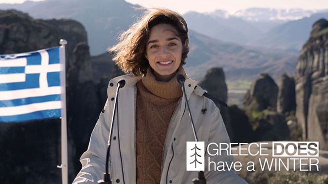 Ролик GNTO «В Греции ЕСТЬ зима» кандидат на звание лучшего фильма о туризме в мире