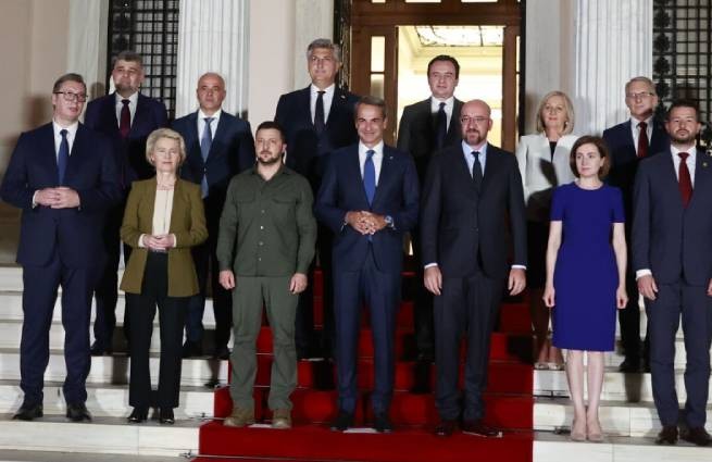 Афинская декларация: 11 лидеров балканских стран выразили поддержку Украине