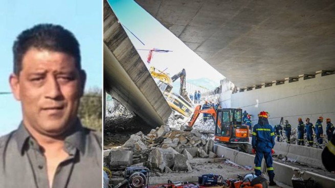 Обрушение моста в Патрах: данные о 33-летнем мужчине, который погиб