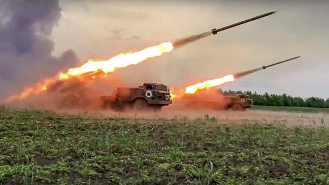 Украина нанесла массированный ракетный удар по Белгороду