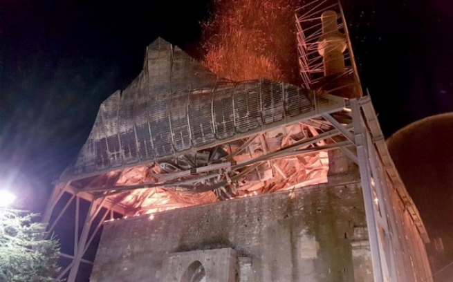 В Греции от пожара пострадала мечеть XV века