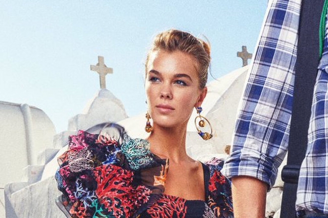 Украинка стала лицом Dolce&Gabbana на Миконосе