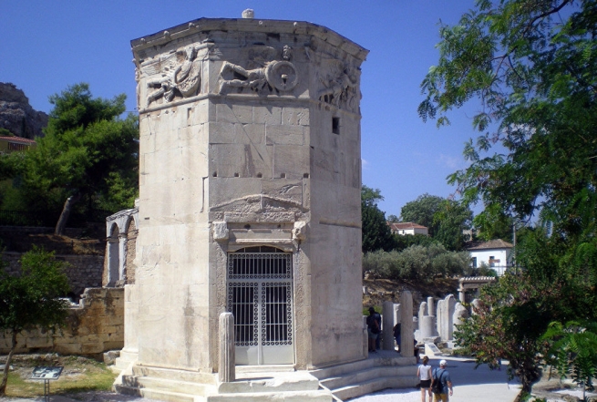 Башня ветров в Афинах открывает свои двери