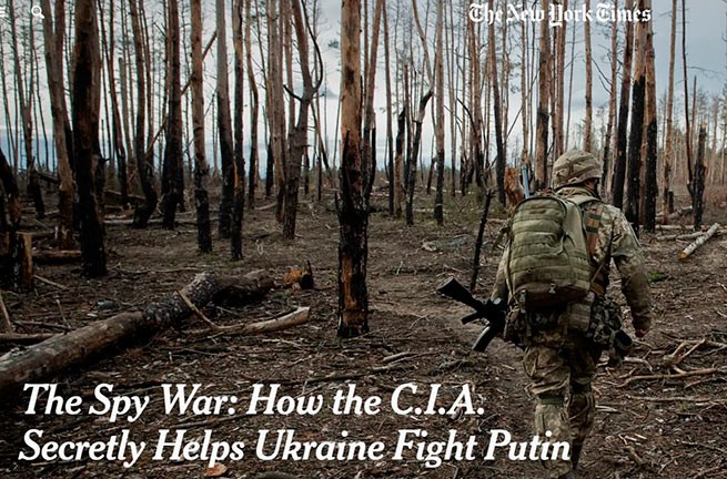 NYT: 12 баз ЦРУ на границах России и Украины