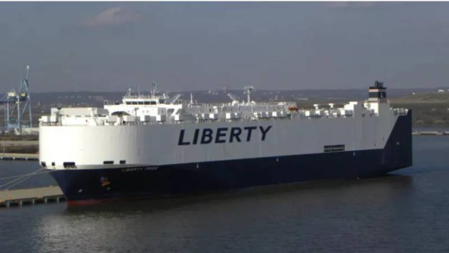 "Liberty Pride" в порту Александруполис