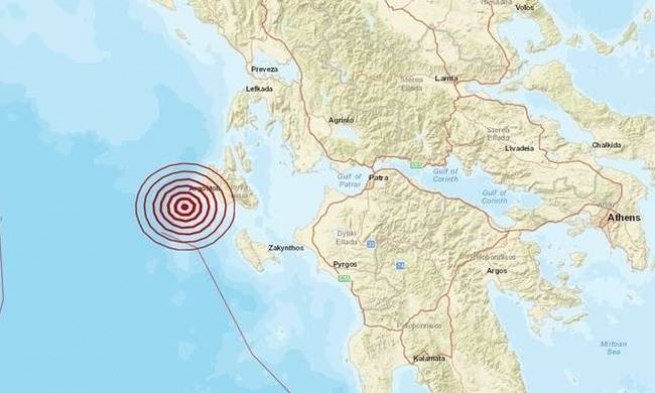 Греция: на Кефалонье произошло землетрясение магнитудой 4,5 балла