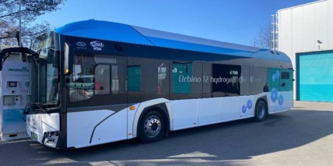 Водородный пассажирский автобус вскоре появится на улицах Афин