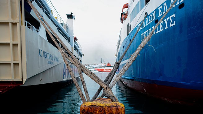 48-часовая забастовка моряков: паромы и корабли на приколе