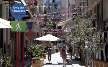 «Афинский треугольник» становится самым популярным  местом столицы