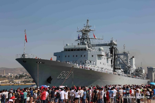 Флотилия ВМС Китая прибыла в Грецию с дружественным визитом