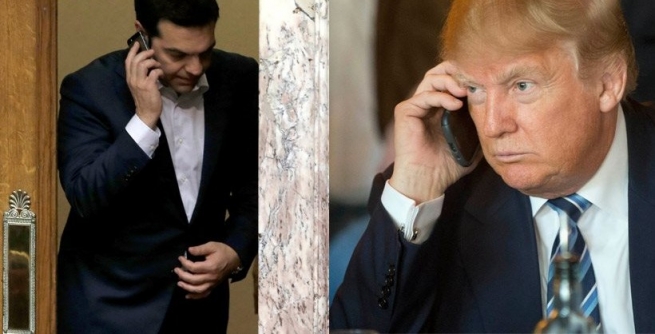 Ципрас и Трамп пообщались по телефону