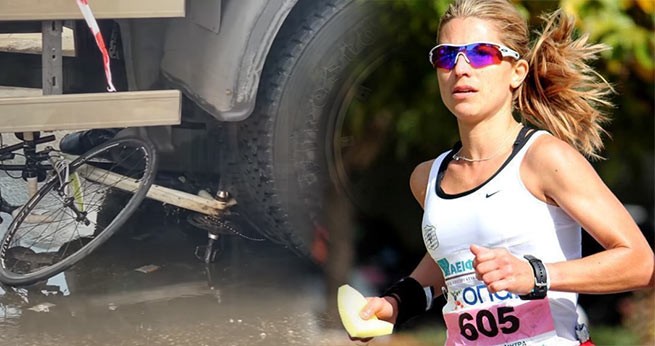 Известная греческая спортсменка погибла под колесами грузовика
